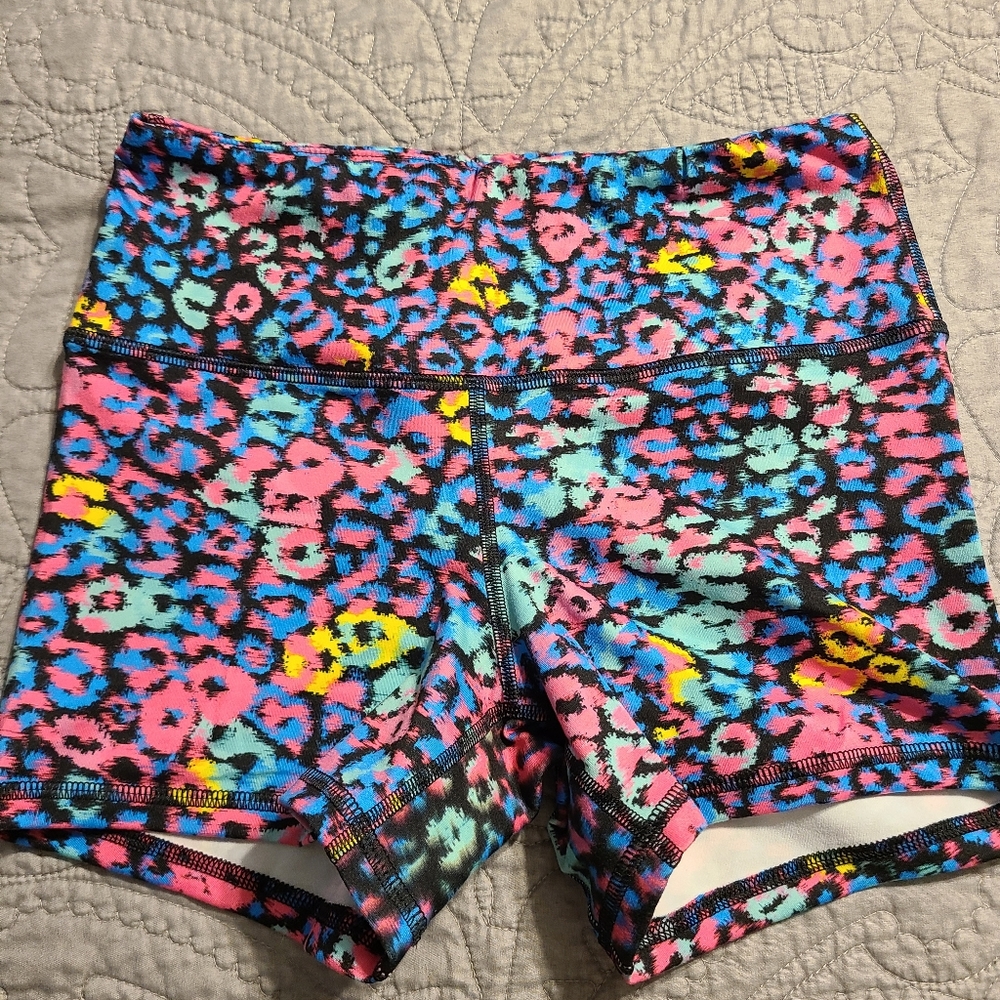 Fleo Miami Leopard Power High Rise short